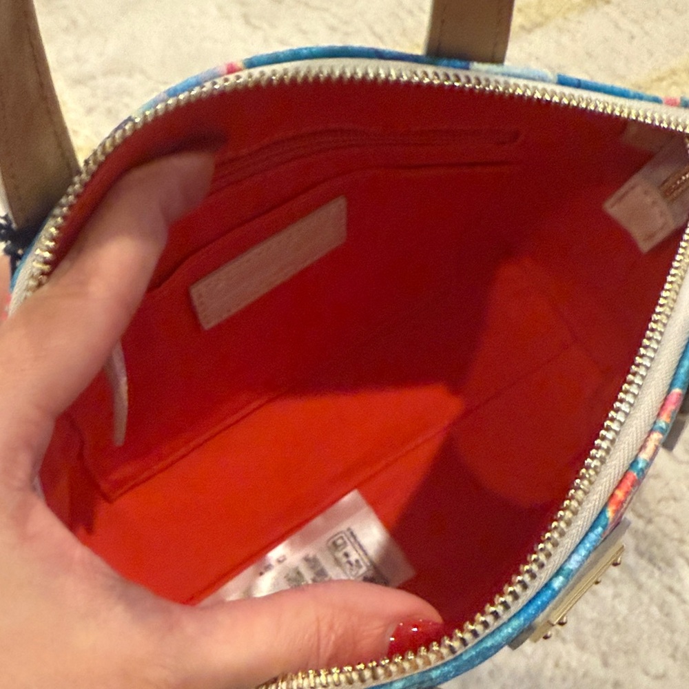 Disney Dooney & Bourke Ariel Blue Mini Bag - Picture 5 of 8